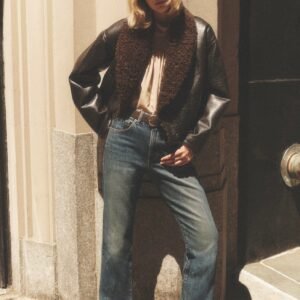 A.L.C. | Stella Jacket - Deepest Brown/Pilot Brown