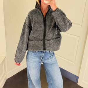 LAMARQUE | Corvy Polar Fleece Jacket - Grey