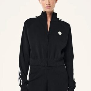 P.E NATION | Retreat Knit Jacket - Black