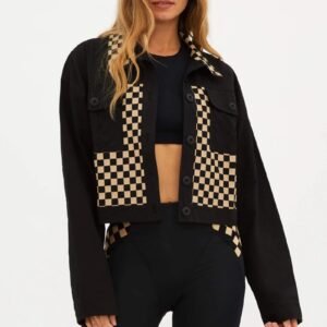 BEACH RIOT | Desert Trucker Jacket - Taupe & Black