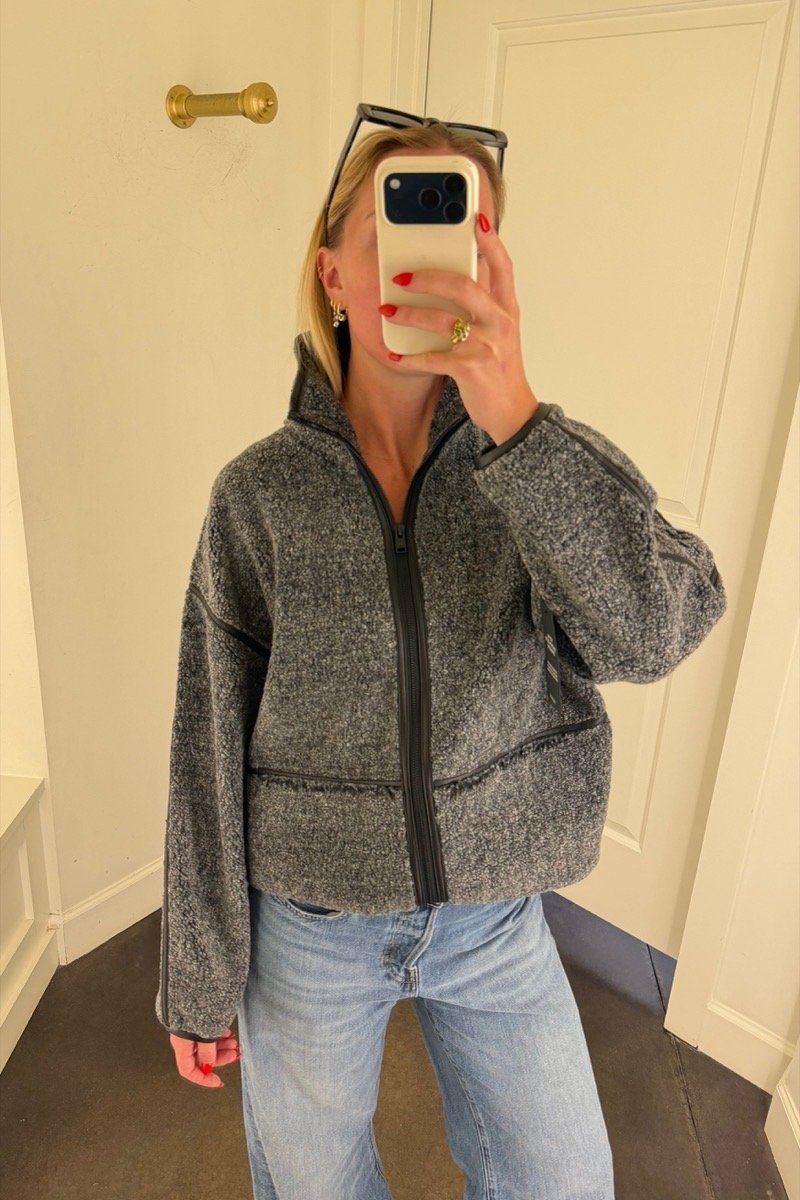 LAMARQUE | Corvy Polar Fleece Jacket - Grey - Image 2